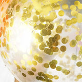 Load image into Gallery viewer, 6 Pack Gold &amp; Silver Confetti Balloons
