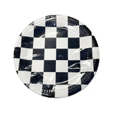 Load image into Gallery viewer, 8 Pack Round Checkered Plate - 22cm
