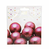 Load image into Gallery viewer, 10 Pack Chrome Rose Red Balloons - 12inch
