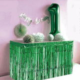 Load image into Gallery viewer, Green Table Skirt

