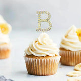 Load image into Gallery viewer, Gold Letter Cake Topper - U
