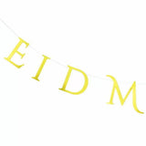 Load image into Gallery viewer, Gold Eid Mubarak Letter Bunting
