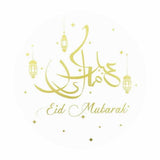 Load image into Gallery viewer, Gold Eid Mubarak Window Stickers
