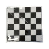 Load image into Gallery viewer, Black &amp; White Checkered Napkins
