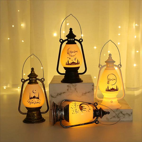 Gold Ramadan Lamp - 8.6cm