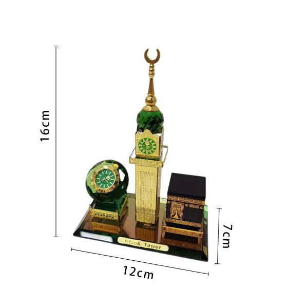 Muslim Crystal Ornament - 16cm x 12cm x 7cm