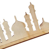 Load image into Gallery viewer, Eid Mubarak Wooden Table Decoration - 10cm

