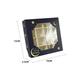 Load image into Gallery viewer, Navy Blue Ramadan Kareem Candy Box - 15cm x 3.5cm x 15cm
