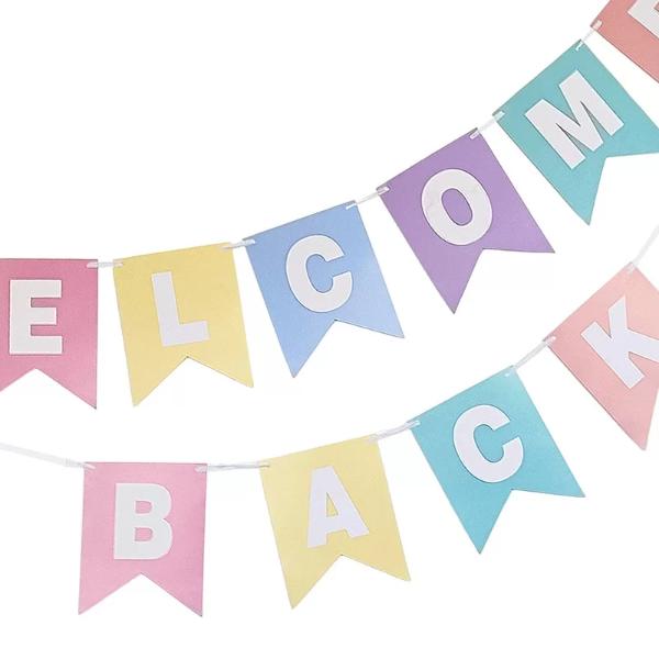 Colourful Welcome Back Banner - 250cm