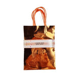 Load image into Gallery viewer, 4 Pack Metallic Rose Gold Paper Bags - 21x15x8cm
