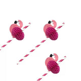 Load image into Gallery viewer, Flamingo Paper Straws
