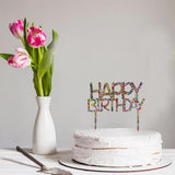 Load image into Gallery viewer, Cake Topper - Happy Birthday
