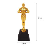 Load image into Gallery viewer, Gold Novelty Oscar Statuette - 21cm
