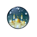Load image into Gallery viewer, Round LED Light Mosque - 16cm x 16cm x 2.9cm
