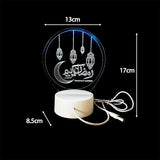 Load image into Gallery viewer, Ramadan Kareem LED Light Lantern - 17cm
