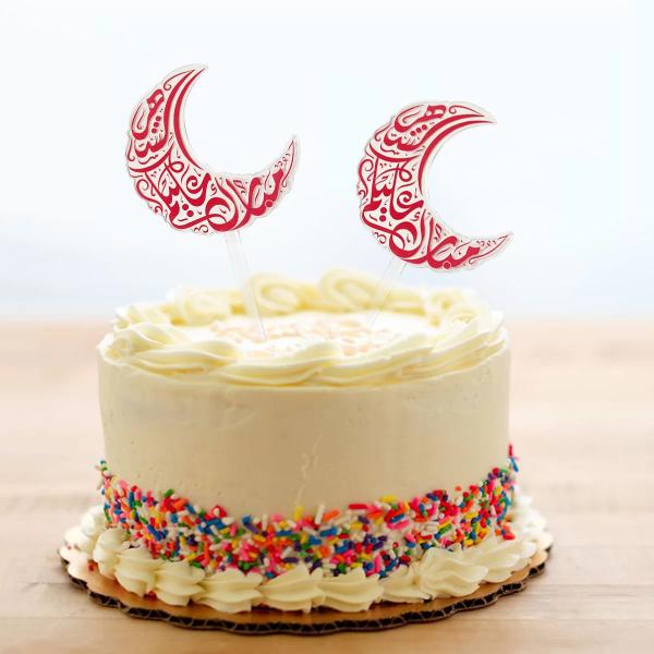 2 Pack Ramadan Cake Picks - 17cm x 8.5cm
