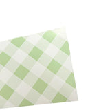 Load image into Gallery viewer, 10 Pack Green Gingham Popcorn Box - 10cm x 6cm x 15cm
