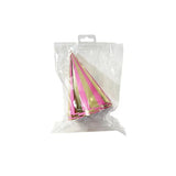 Load image into Gallery viewer, 6 Pack Pink Gingham Paper Hat - 16cm x 10cm
