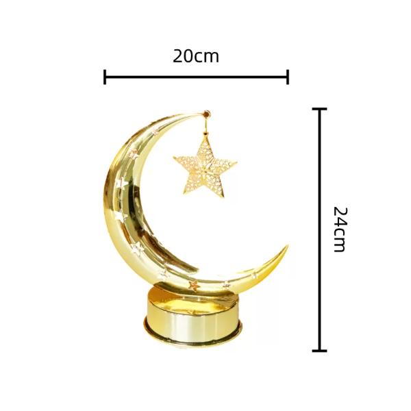 Ramadan Led Musical Table Lamp - 29cm x 24cm