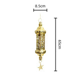 Load image into Gallery viewer, Ramadan Led Musical Hanging Lantern - 8.5cm x 65cm
