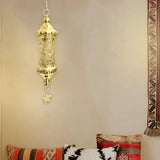 Load image into Gallery viewer, Ramadan Led Musical Hanging Lantern - 8.5cm x 65cm
