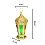 Load image into Gallery viewer, Ramadan Led Musical Lantern - 14cm x 16cm x 33cm
