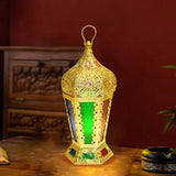 Load image into Gallery viewer, Ramadan Led Musical Lantern - 14cm x 16cm x 33cm
