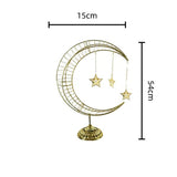 Load image into Gallery viewer, Moon Star Led Table Lamp - 15cm x 54cm
