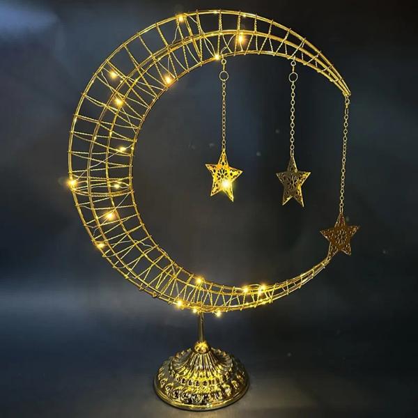 Moon Star Led Table Lamp - 15cm x 54cm