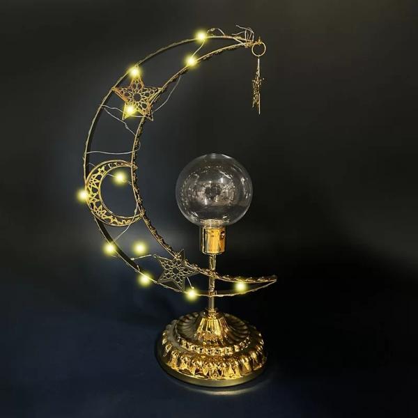 Moon Star Led Table Lamp - 17.5cm x 17.5cm