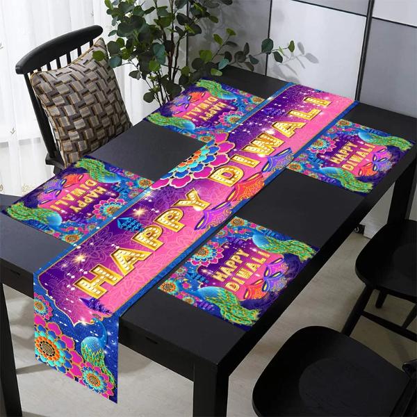 Happy Diwali Placemat - 45cm x 30cm