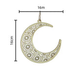 Load image into Gallery viewer, Wooden Moon Ornament - 16cm
