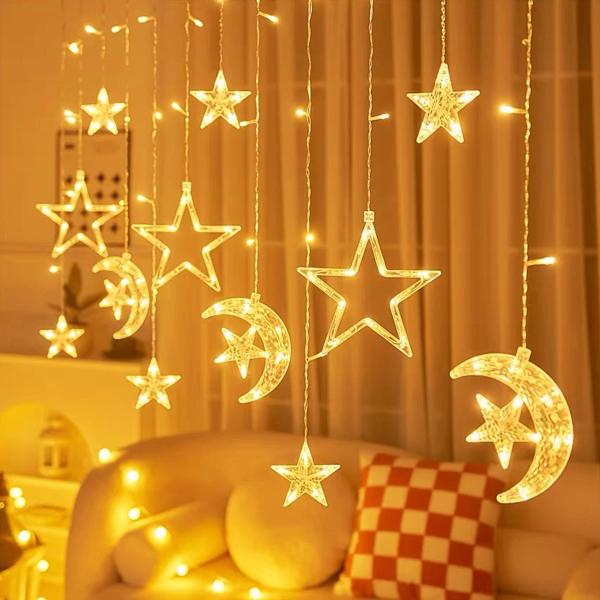 Star Moon String Usb Led Light - 350cm