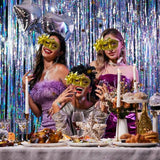 Load image into Gallery viewer, Gold Plastic Carnival Mask
