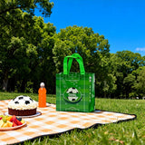 Load image into Gallery viewer, Green Soccer Gift Bag - 22cm x 11cm x 23cm
