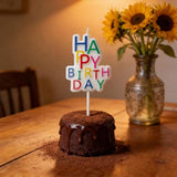 Load image into Gallery viewer, Happy Birthday Candle - 6.9cm x 5.2cm
