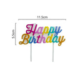 Load image into Gallery viewer, Happy Birthday Cake Topper Candle - 11.5cm x 5.5cm
