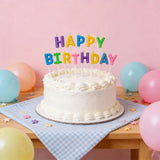 Load image into Gallery viewer, Pastel Happy Birthday Candle Set
