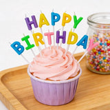Load image into Gallery viewer, Pastel Happy Birthday Candle Set

