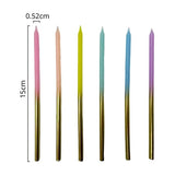 Load image into Gallery viewer, 12 Pack Pastel Ombre Party Candles
