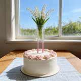 Load image into Gallery viewer, 12 Pack Pink Gradient Candles - 15cm
