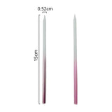 Load image into Gallery viewer, 12 Pack Pink Gradient Candles - 15cm

