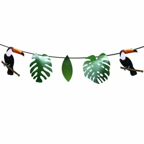 Green Palm Leaf Garland