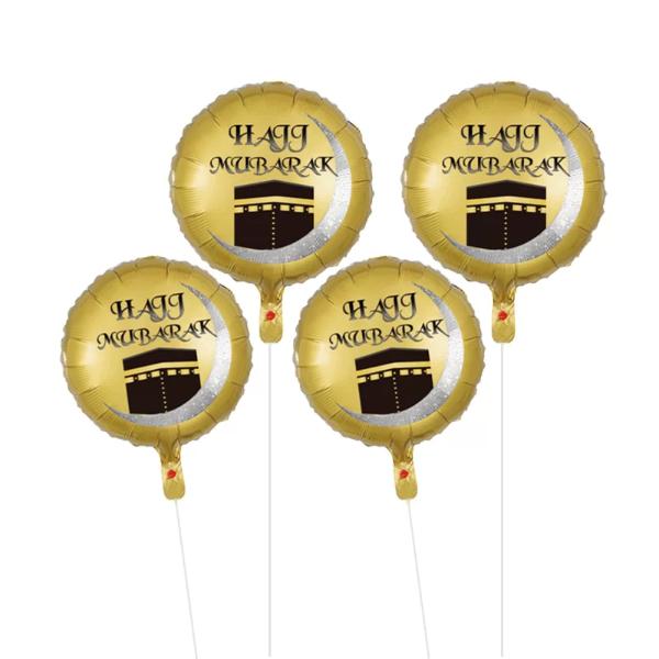 Hajj Mubarak Foil Balloon - 45cm