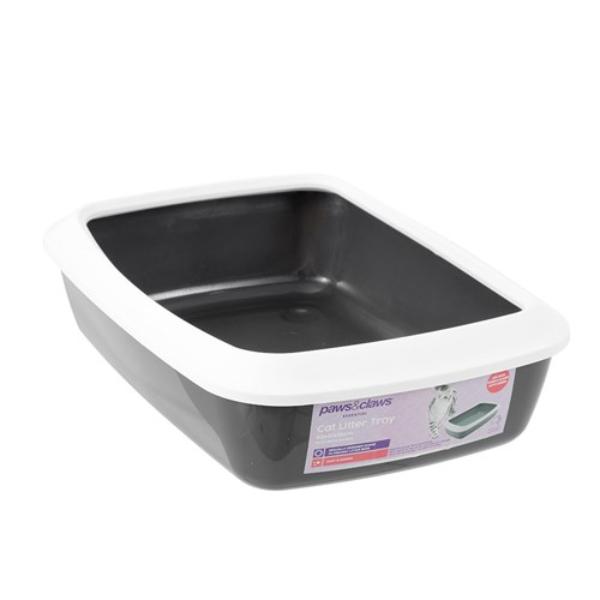 Cat Litter Tray With Rim - 42cm