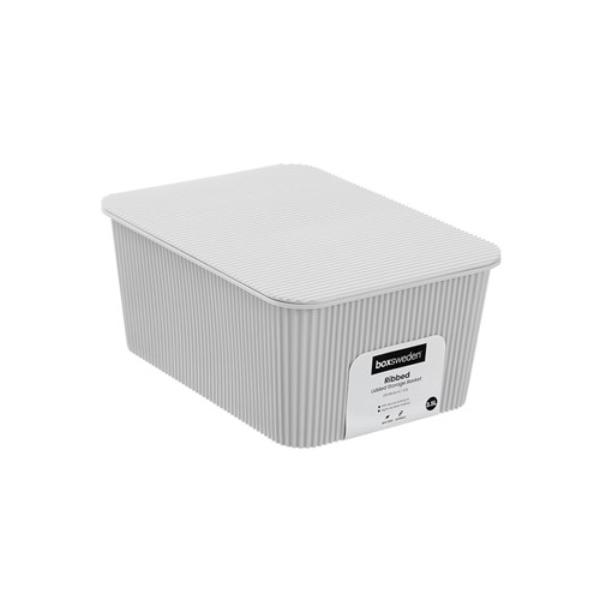 Ribbed Storage Basket - 3.5L