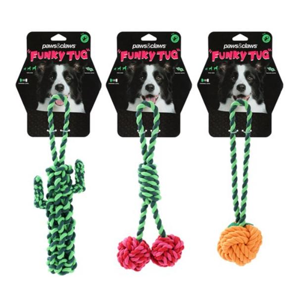 Assorted Fruit Rope Dog Toys