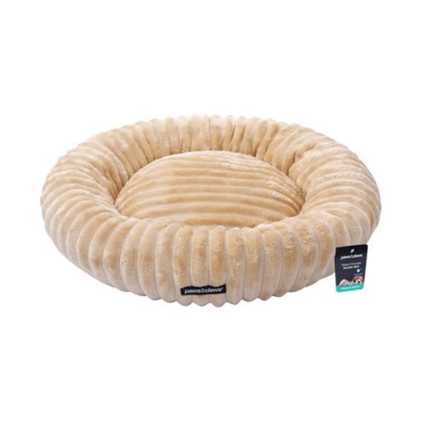 Round Ribbed Chinchilla Bed - 60cm