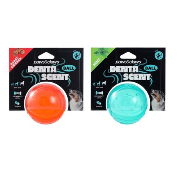 Denta Scent Rubber Toy Ball - Assorted Flavour