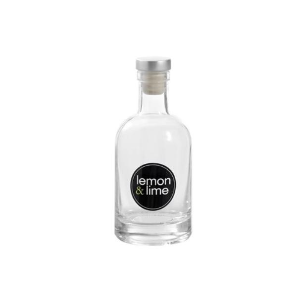 Verre Round Glass Bottle With Lid - 200ml